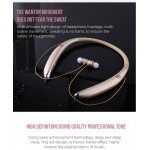 Wholesale Premium Sports Over the Neck Wireless Bluetooth Stereo Headset V8 (Rose Gold)